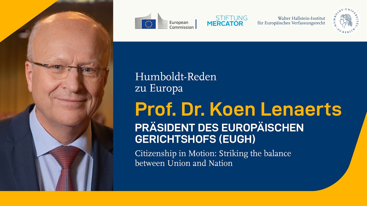 Humboldt-Reden zu Europa