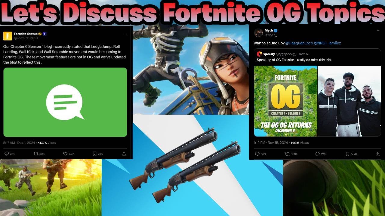 Let's Talk About Fortnite OG
