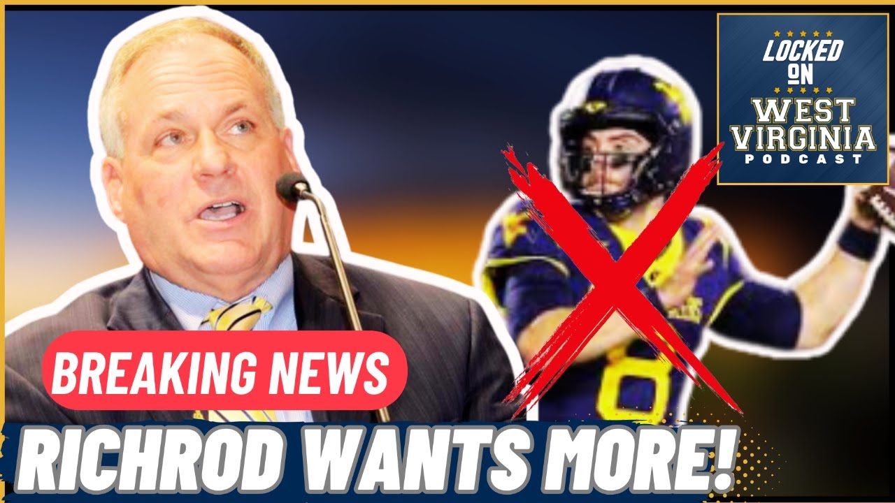 Richrod says he's not done recruiting Quarterback's in 2025!!!!