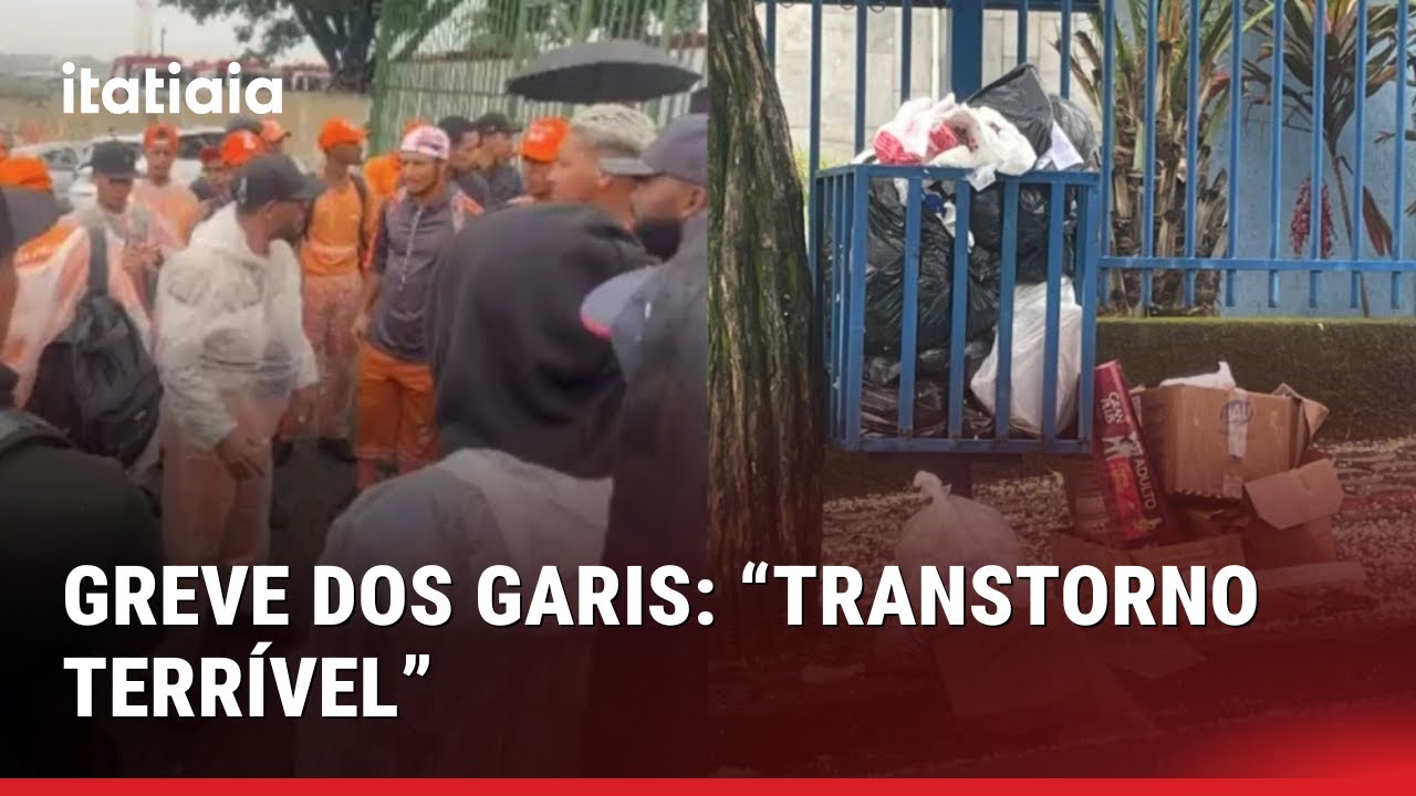 GREVE DE GARIS EM BH: ASSEMBLEIA É MARCADA E LIXO SE ACUMULA PELA CIDADE