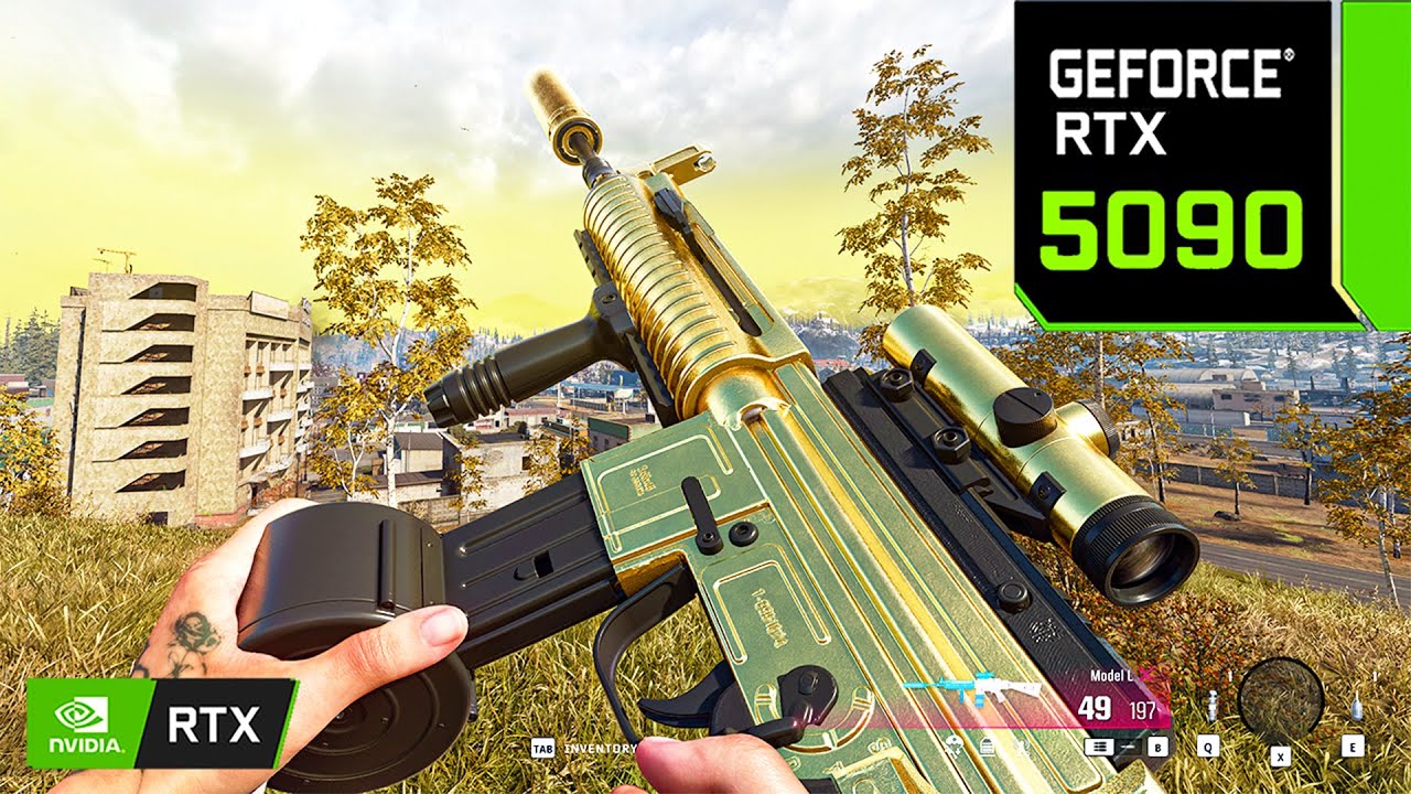 Call of Duty : Warzone | RTX 5090 32GB ( 4K Maximum Settings DLSS ON )