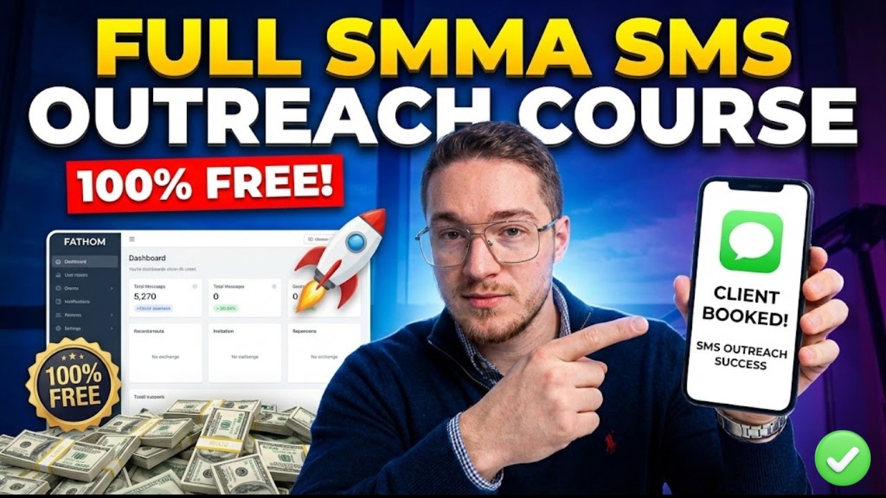 Full SMMA SMS Outreach Course (100% Free, Step-by-Step)