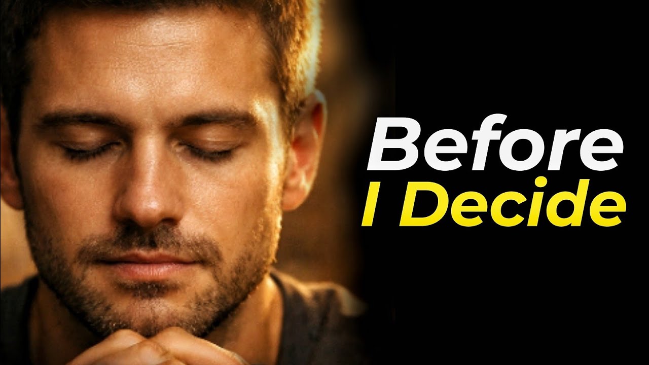 Pray This Before You Make Any Decision Today… Watch What God Does