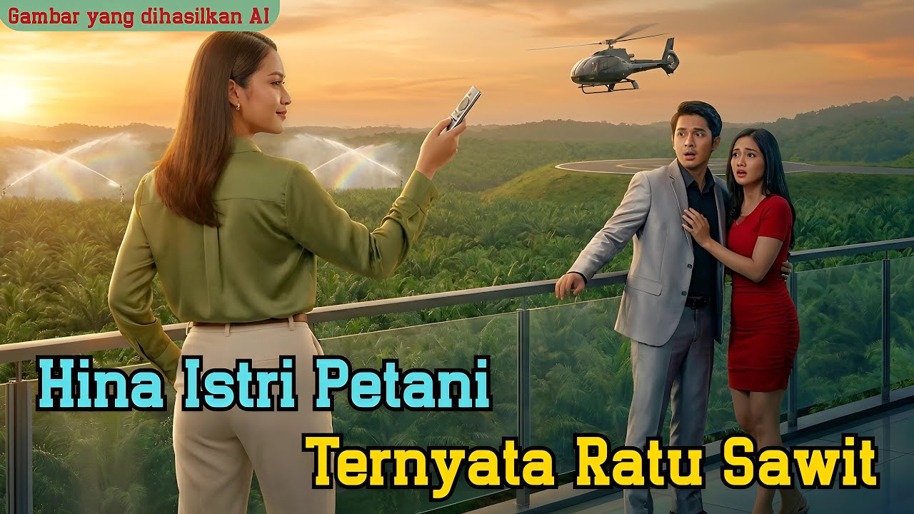 Remehkan istri petani... suami syok lihat aset sawit terbesar Indonesia!(AI fiksi)