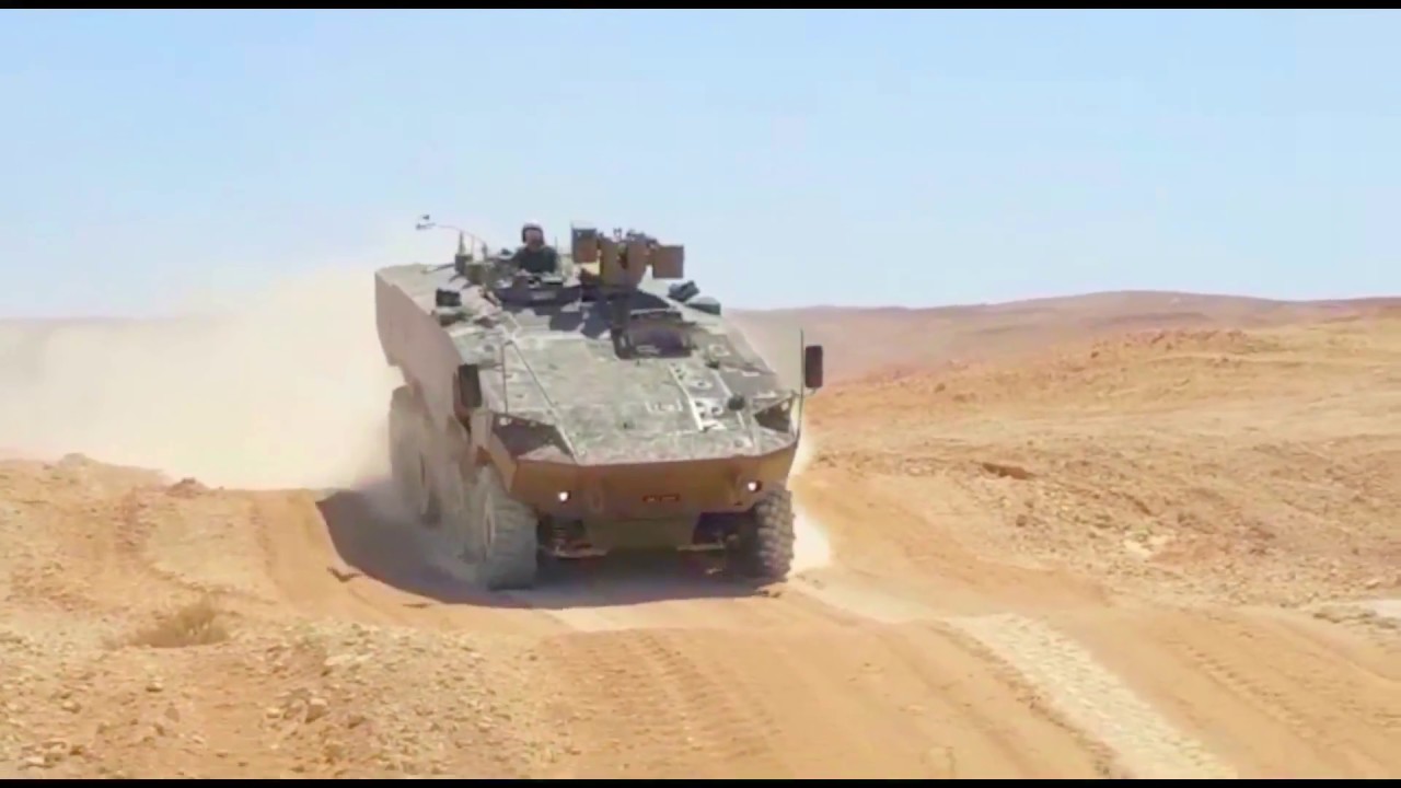 Israel MOD- Eitan 8X8 Armoured Wheeled Vehicle Field Testing [1080p]