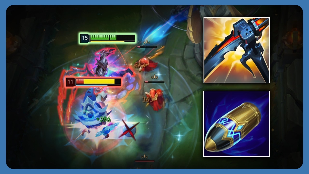 이거 지금 개사기입니다 '선공 + 요새파괴자 제드'