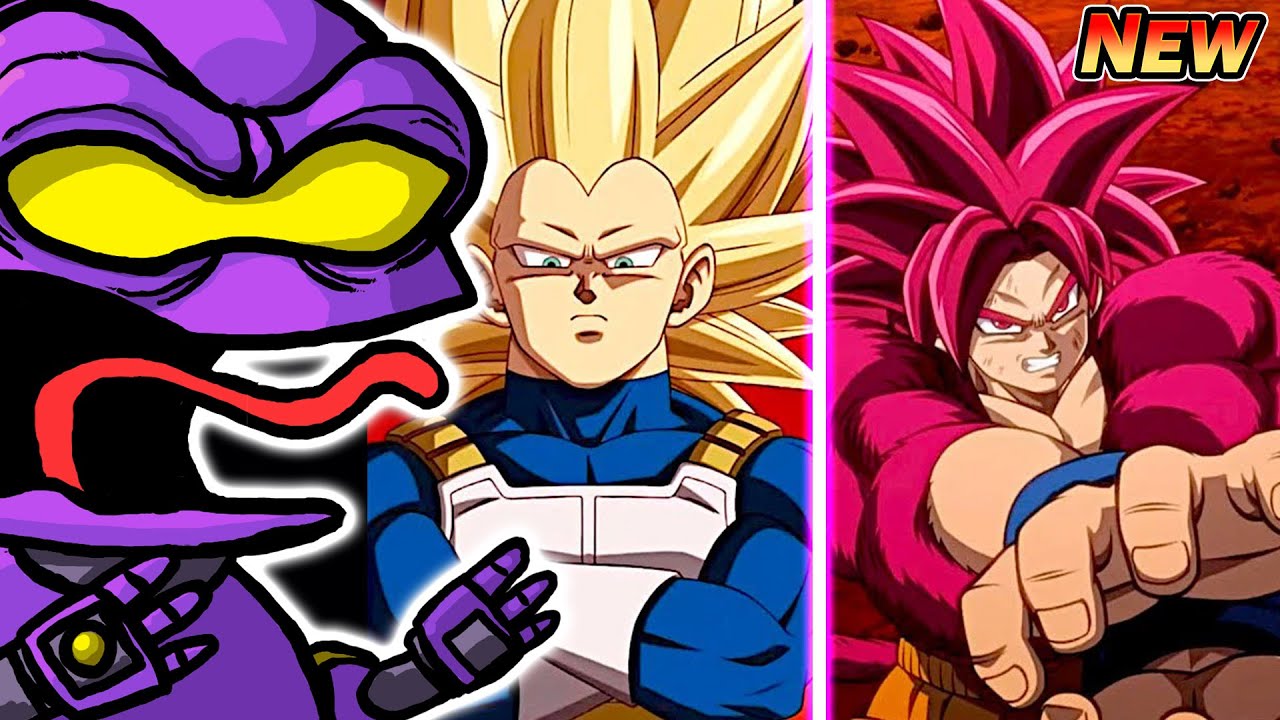 NEW Daima LR SSJ4 Goku & SSJ3 Vegeta INSANE Animations 11th Anniversary Reaction DBZ Dokkan Battle