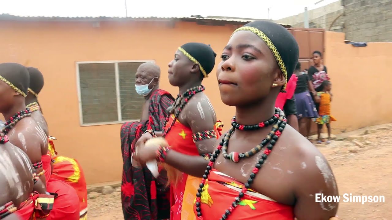 Asebu Traditional Area Enstools New Paramount QUEENMOTHER | Procession of Rich Culture