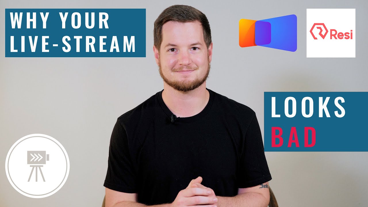 Why Your Live-Stream Looks Like A Home Video [And How To Fix It!]