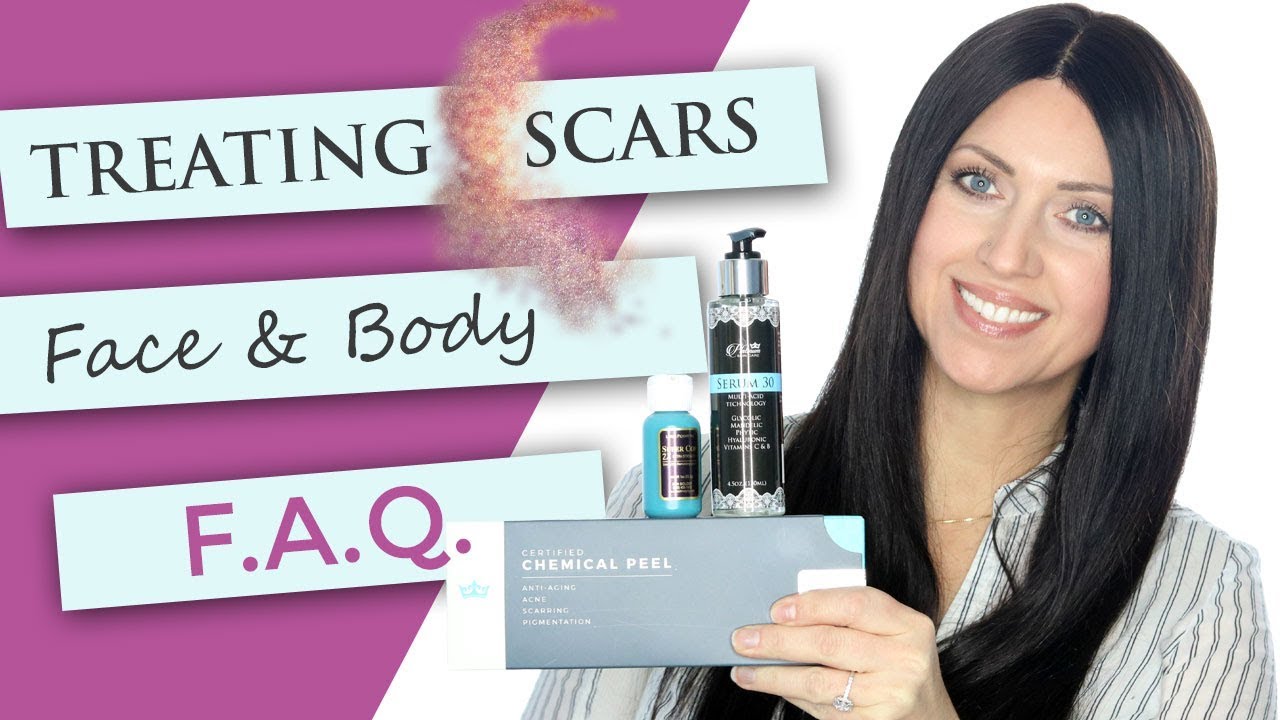 Лечение рубцов: лицо и тело | Химический пилинг | Медь | Кислоты