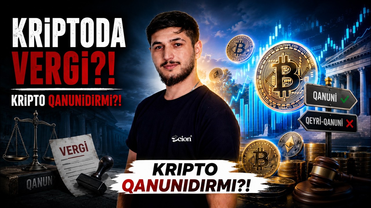 Kriptoda Vergi?! - Kripto Qanunidirmi?!