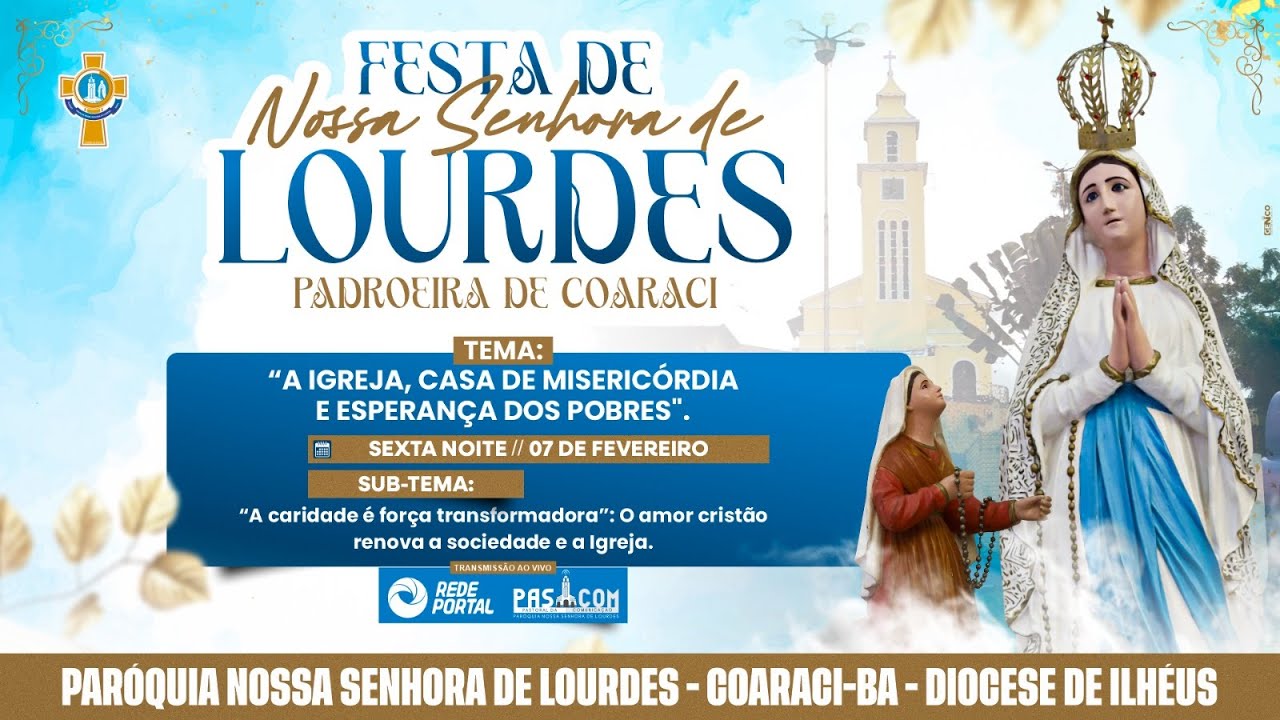 6° Noite da Festa Nossa Senhora de Loudes  - Coaraci Ba - 07/02/2026