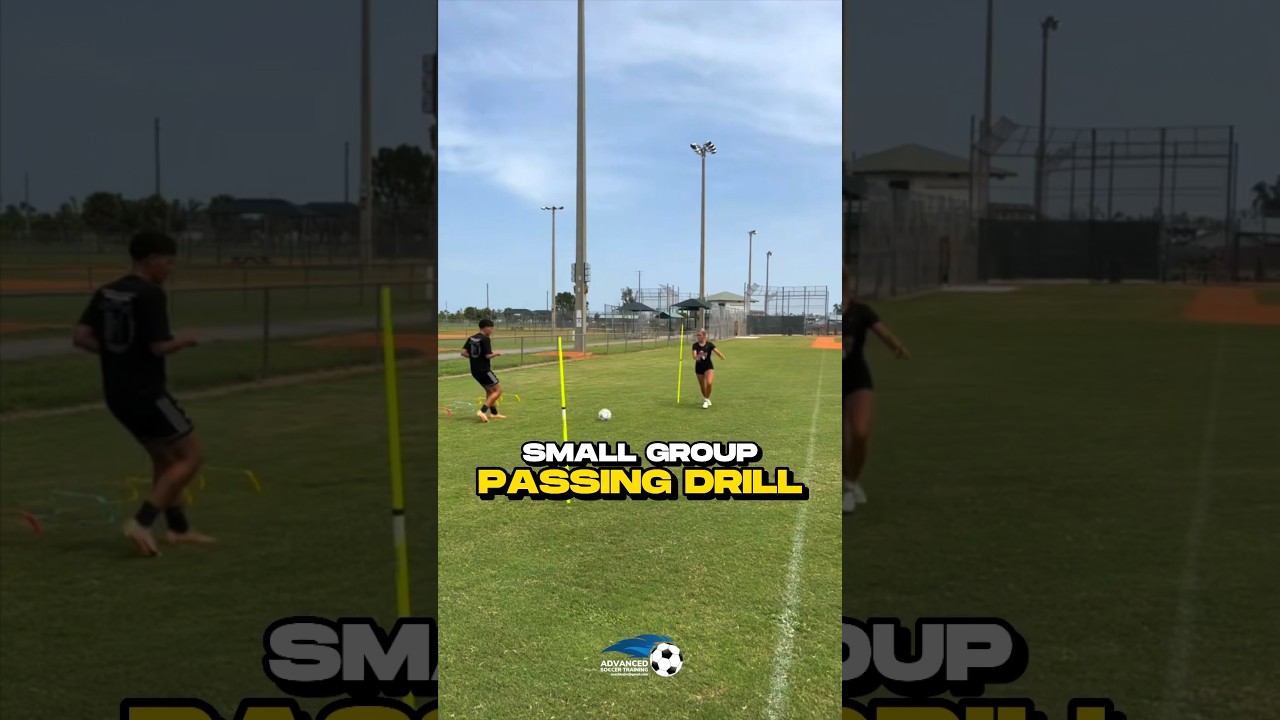 Small Group Passing Drills - Private Sessions ⚽️ 