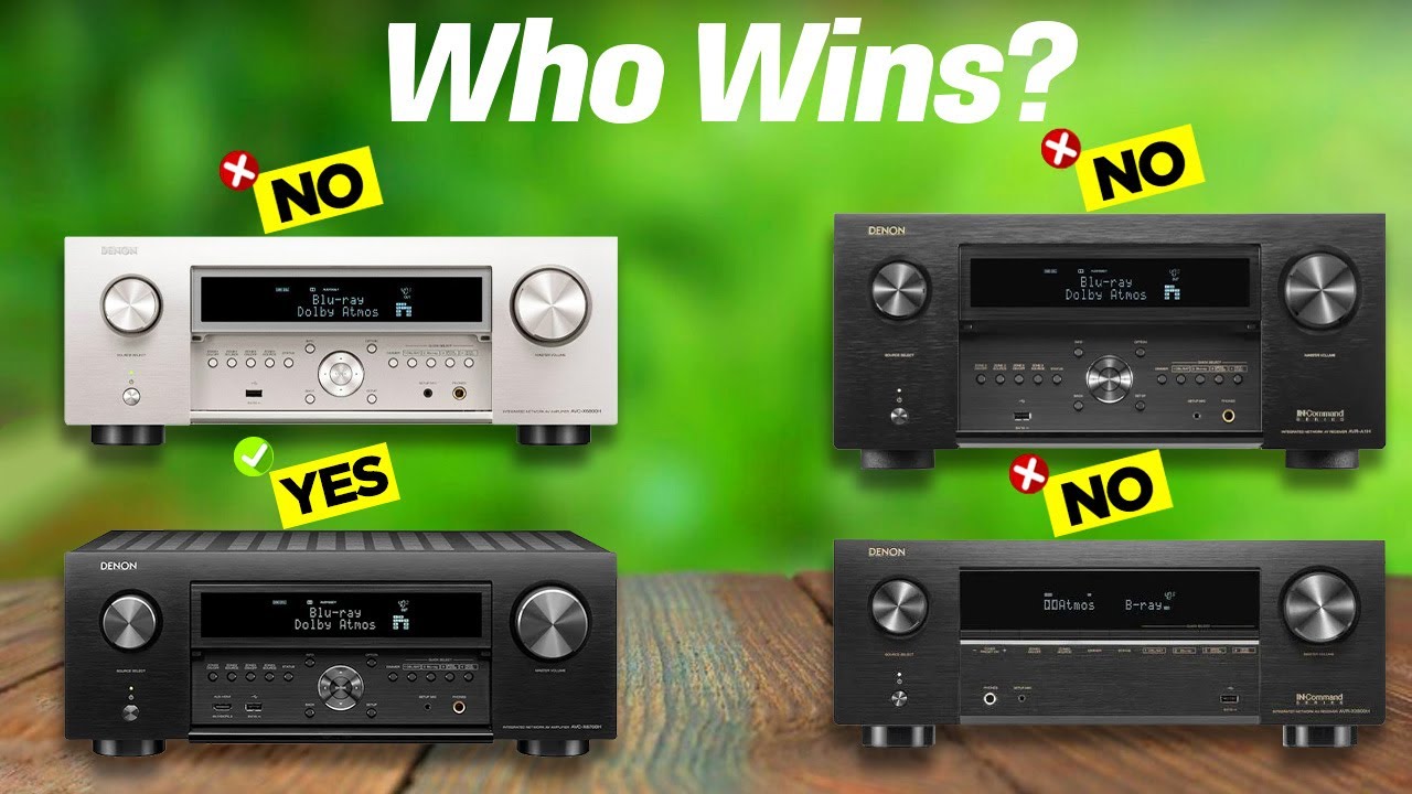 Best Denon AV Receivers of 2025  (Part 2 of 2)    [don't buy one before watching this]  