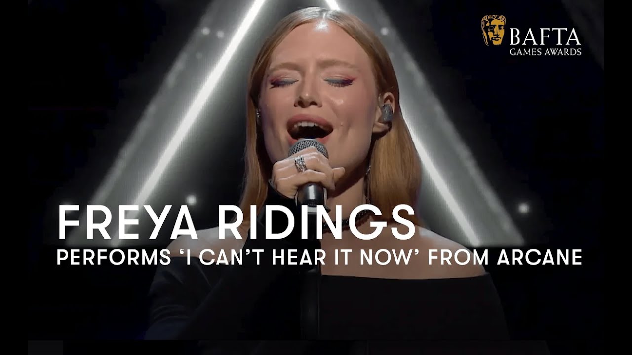 Freya Ridings' Beautiful Performance of ‘I Can’t Hear It Now’ from Arcane | BAFTA Games Awards 2025