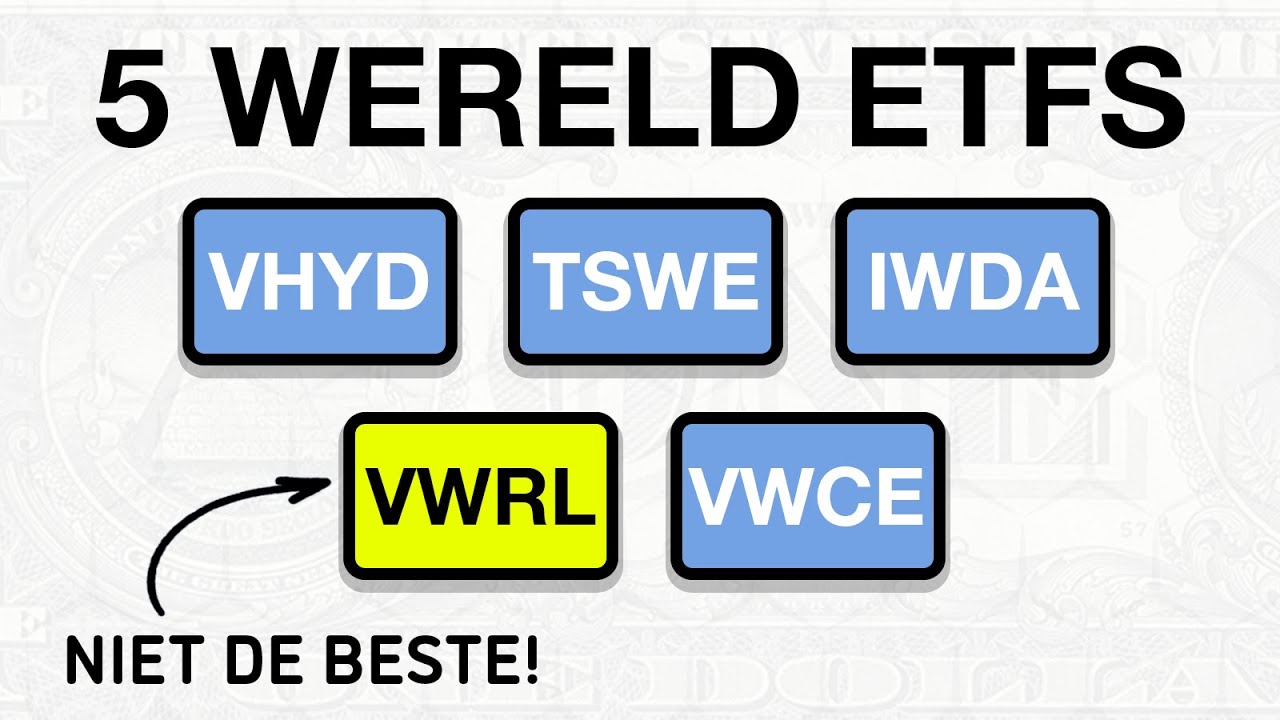 💰 5 Wereld ETFS vergeleken 💰