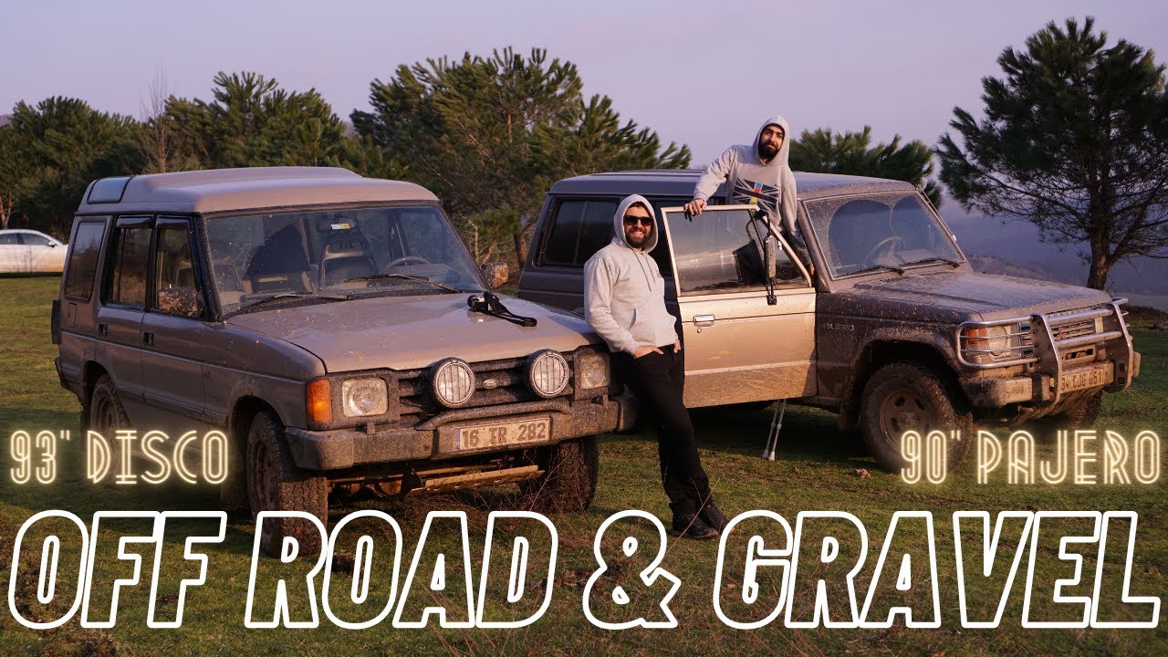Gravel Yollardan Bu Sefer Off-Road Aracıyla Geçtik - Mitsubishi Pajero & Land Rover Discovery