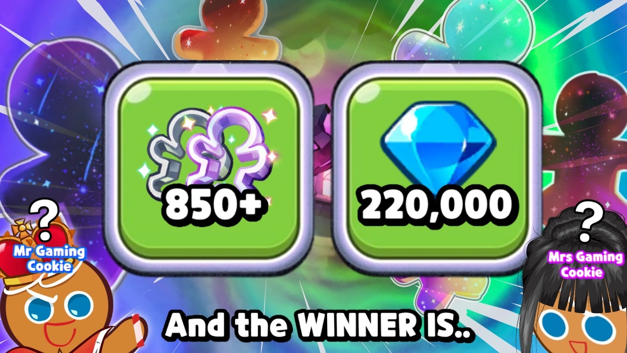 The FINAL gacha.. The winner is.. Mrs Gaming cookie OR ME?🏆