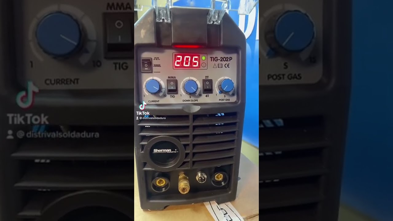 Sherman tig dc 202p pulse