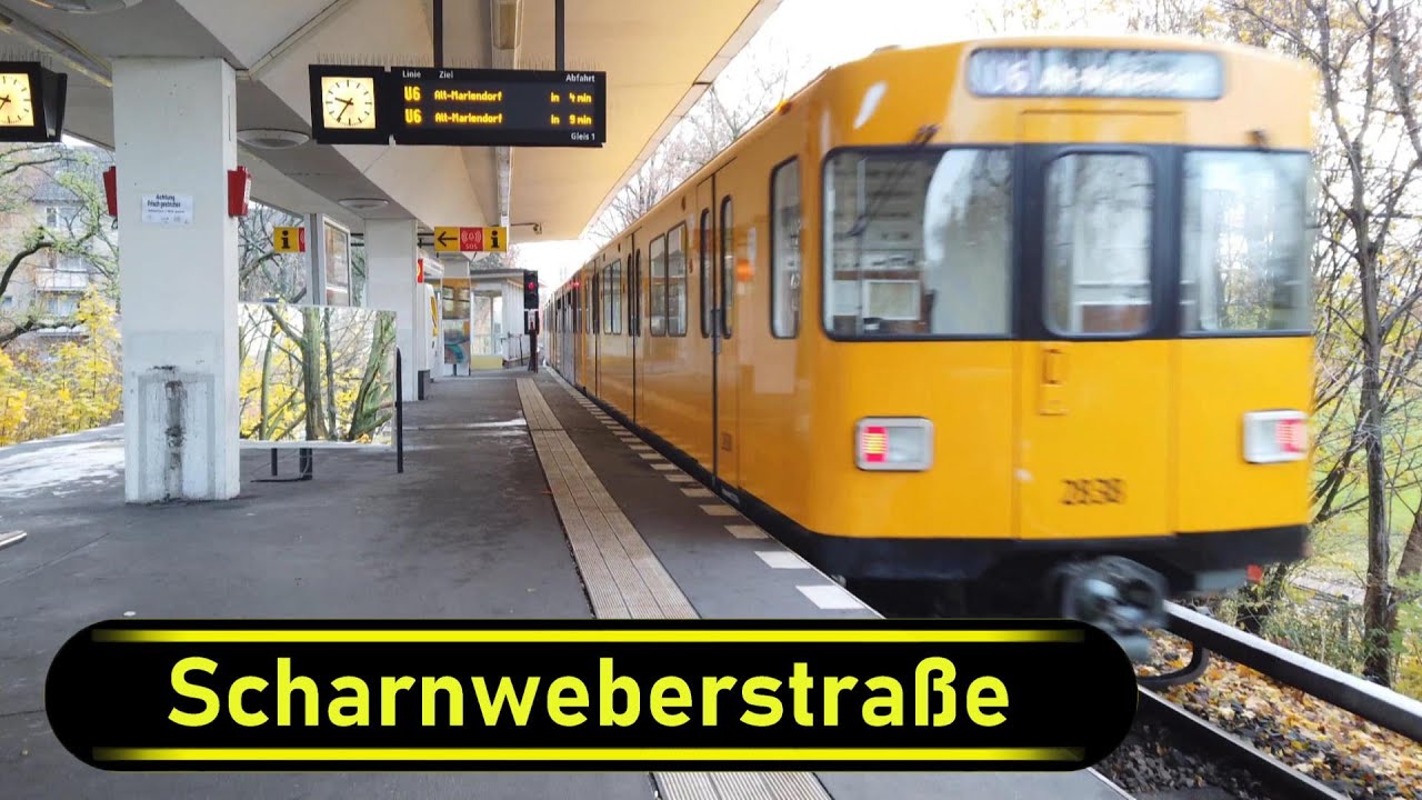 U-Bahn Station Scharnweberstraße - Berlin 🇩🇪 - Walkthrough 🚶