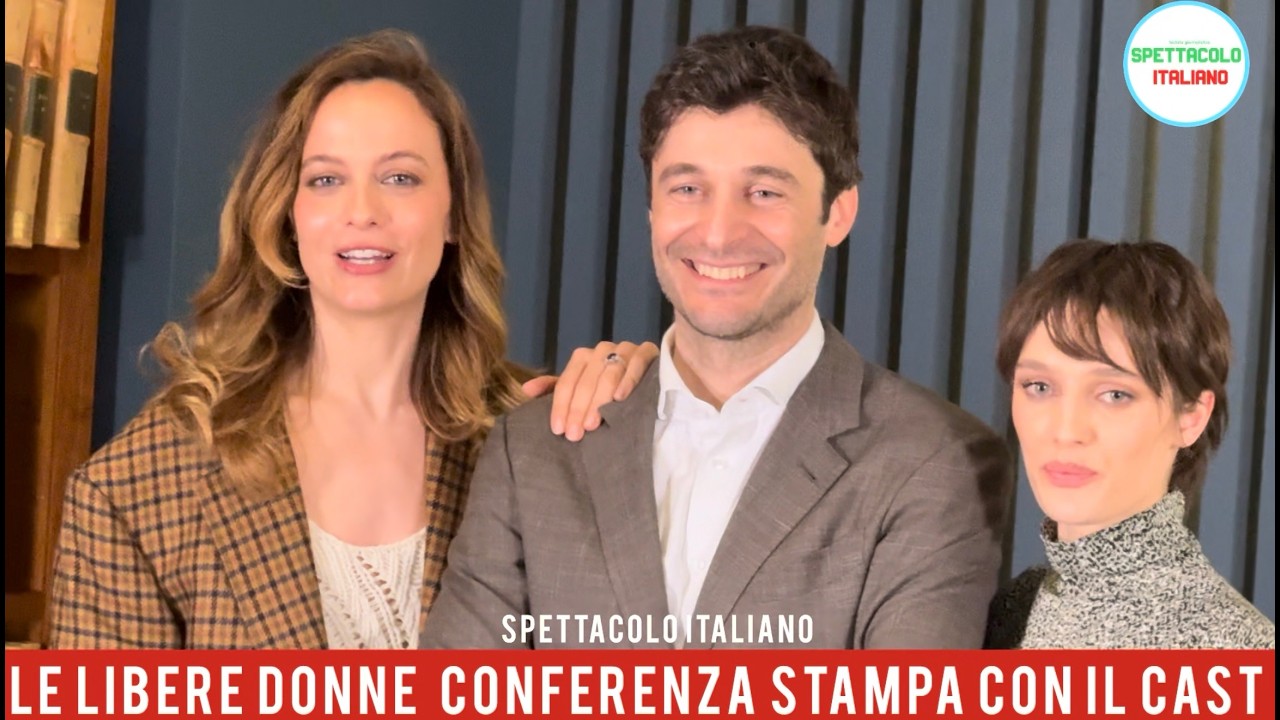 Le Libere Donne conferenza stampa con Lino Guanciale e il cast: fiction sulla storia di Mario Tobino