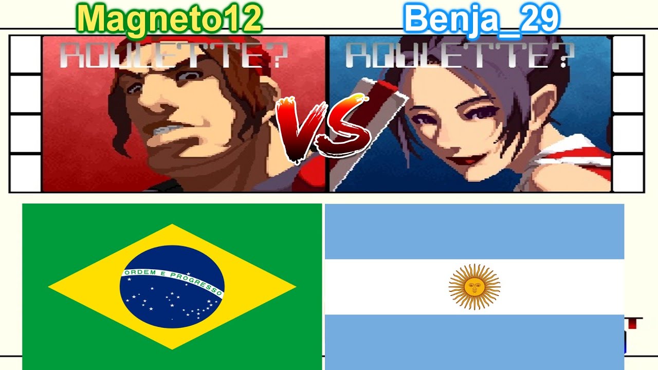 KOF 2001 - Magneto12 [Random] vs Benja_29 [Random] FT10