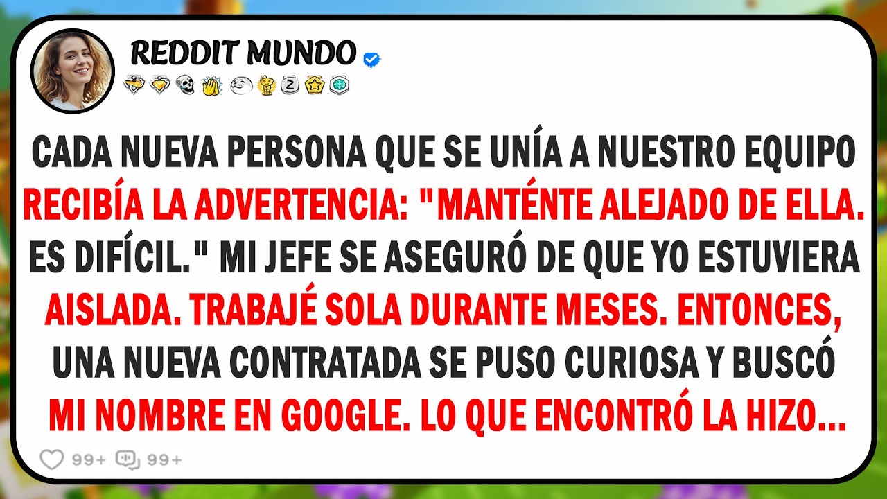 Mi gerente les dijo a los nuevos empleados que yo era 