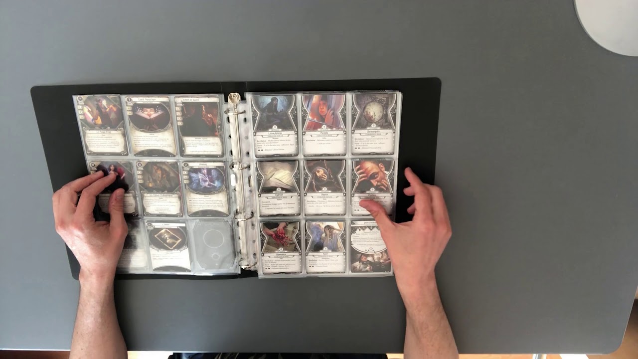 Horreur à Arkham : rangement des cartes joueur