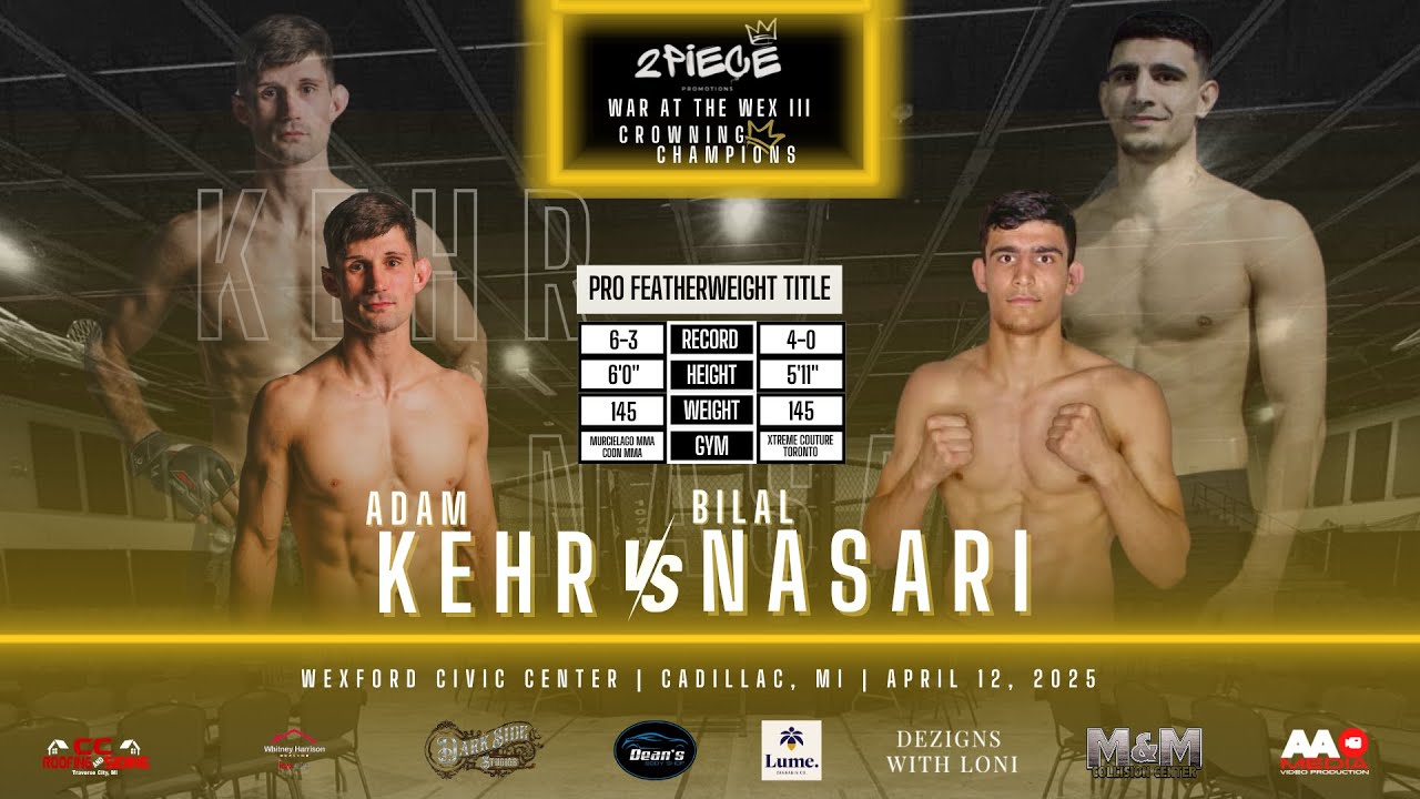 Adam Kehr vs Bilal Nasari | 2 Piece Promotions