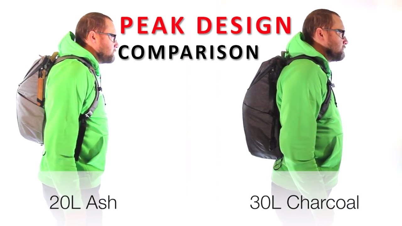 The BEST Peak Design Bag Size Comparison, Sling, Messenger, Tote, and 20L/30L Backpacks