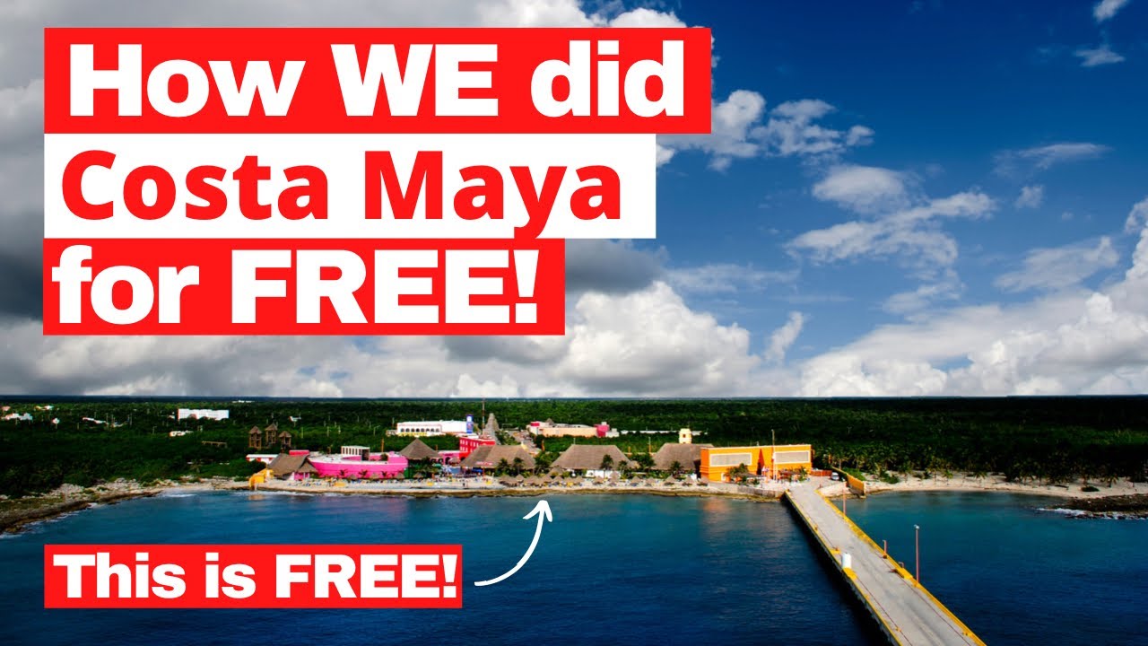 We Excursioned in Costa Maya for FREE! | Popular Western Caribbean Cruise Port in 2024 | Pool Tour