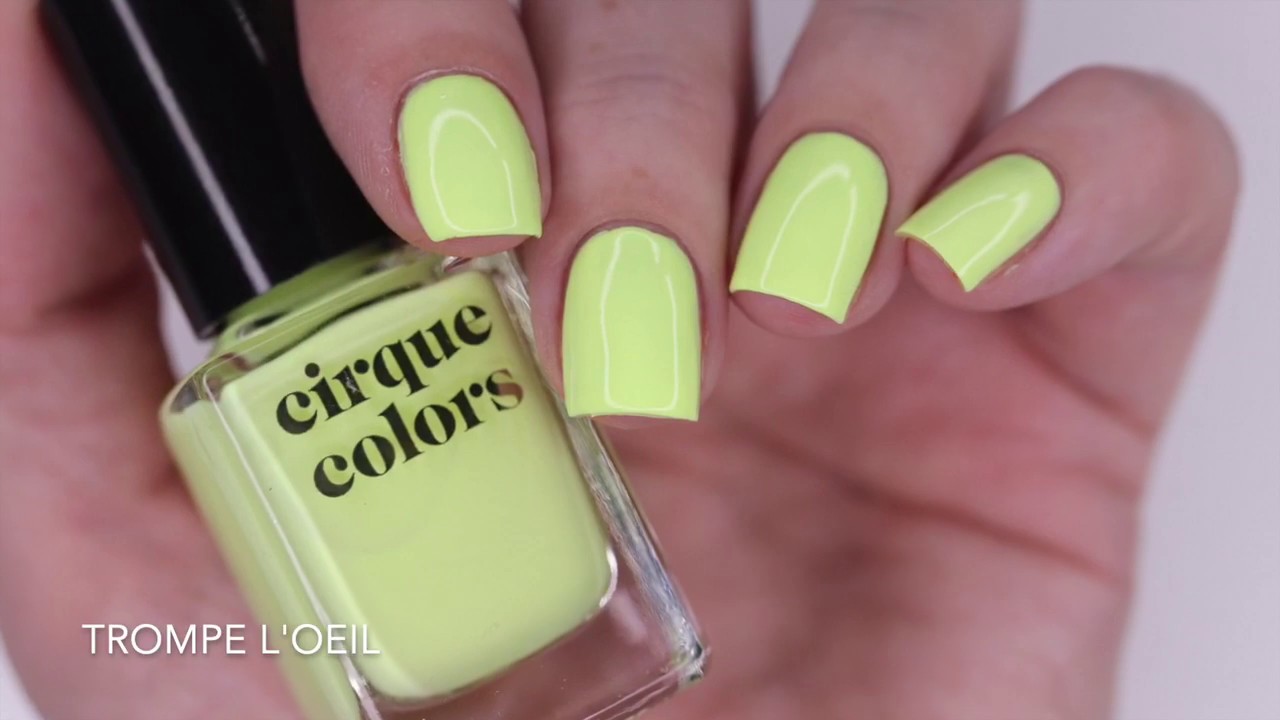 Swatches  The Still Life Collection by Cirque Colors