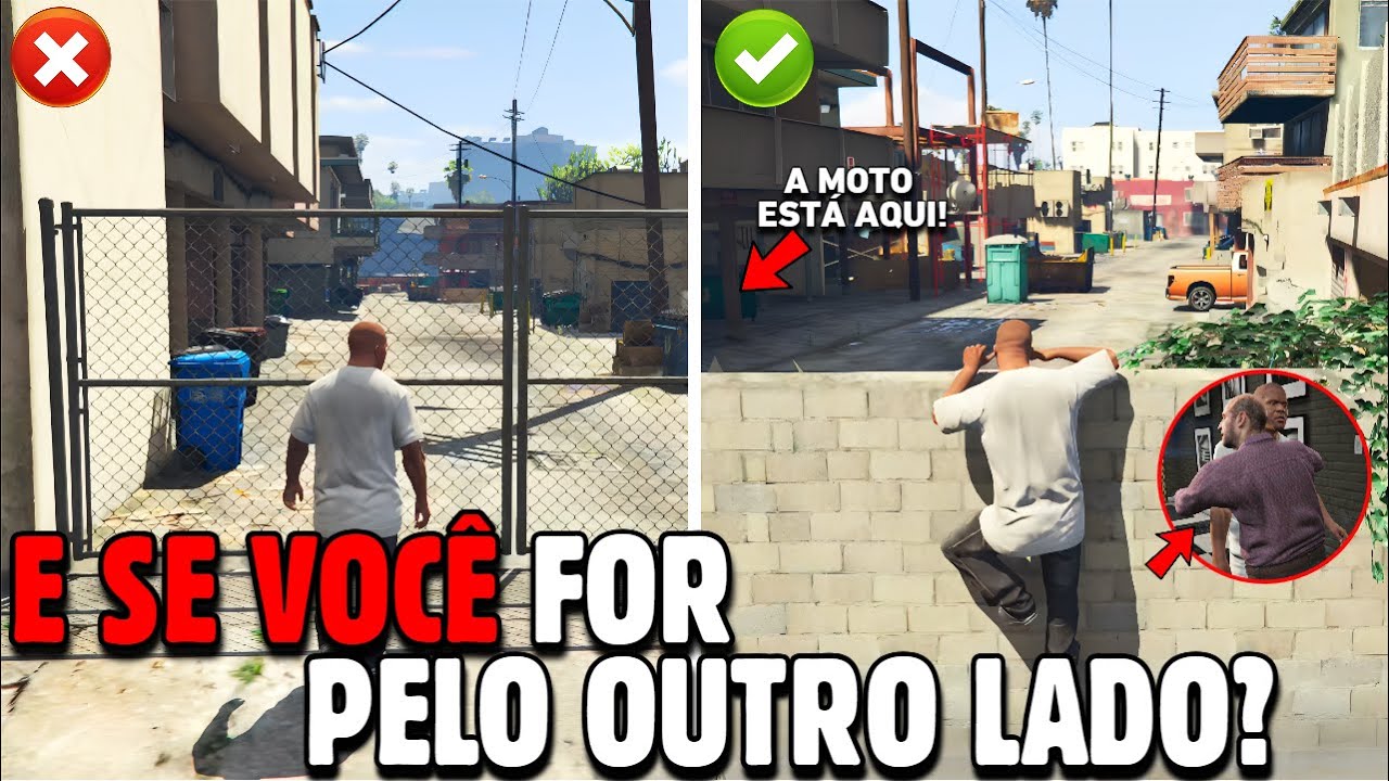 TODAS AS POSSIBILIDADES DAS MISSÕES DO GTA 5 - RETOMADA DE POSSE
