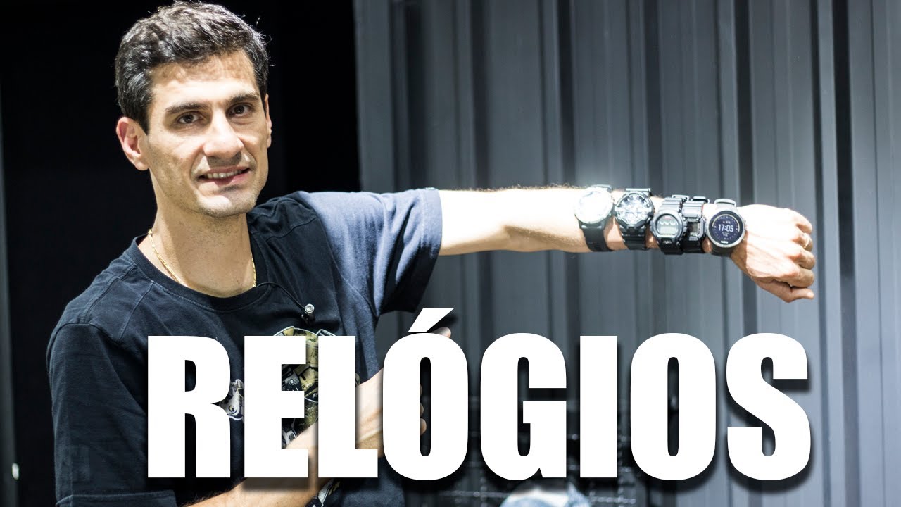 Relógios para EDC - G-Shock, Suunto e Garmin