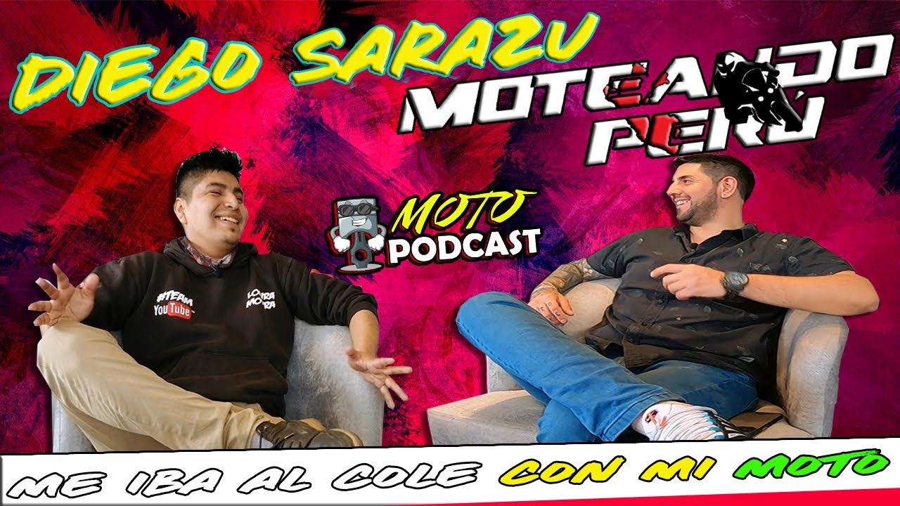 DIEGO SARAZU DE MOTEANDO PERU - ME IBA AL COLE CON MI MOTO