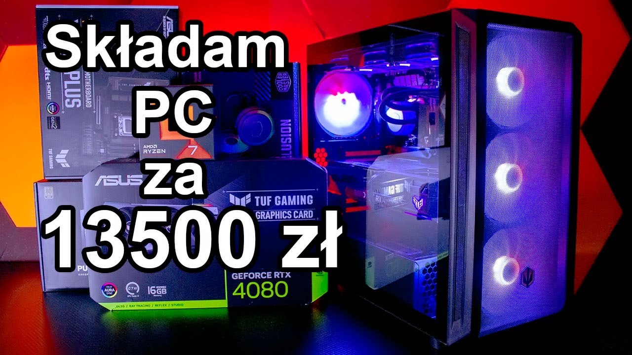 Składam komputer za 13500 zł | Vlog 25