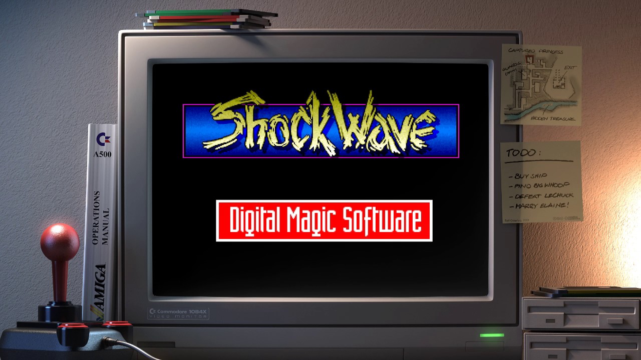 Amiga music: ShockWave ('Electric Revenge' - A1200 Dolbyfied)