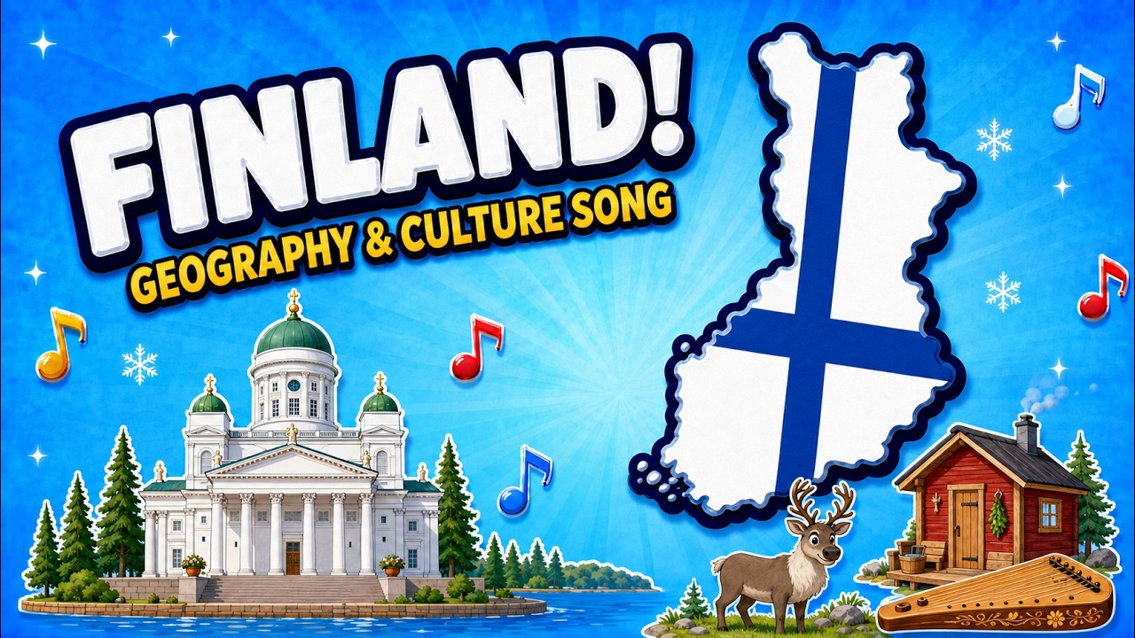 Finland Song | Learn Facts About Finland the Musical Way