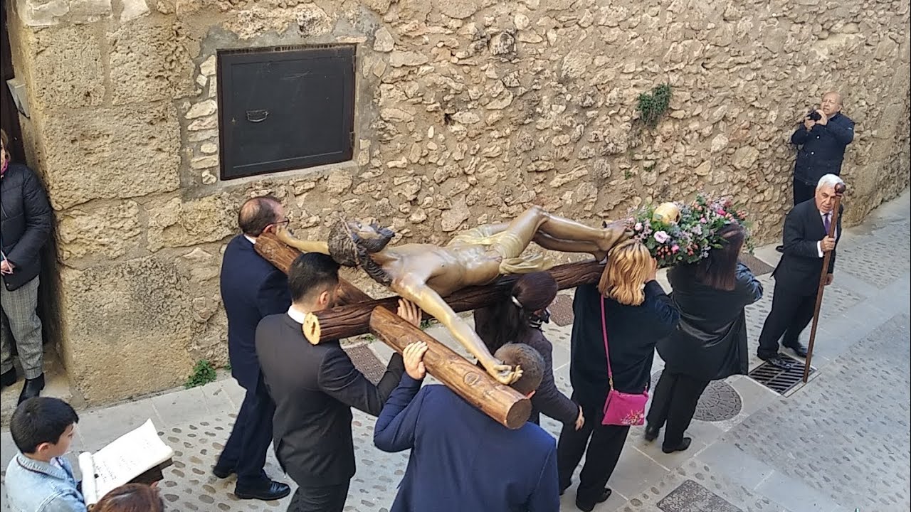 Semana Santa Cuenca 2023 | Traslado del cristo de la Vera Cruz