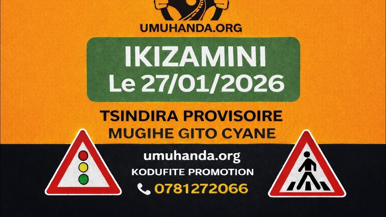 27/01 🚨 IKIKIZAMINI CYA POROVIZWARIAMATEGEKO Y’UMUHANDAIBIBAZO N’IBISUBIZO 2026TEACHER FRANÇOIS 🚨
