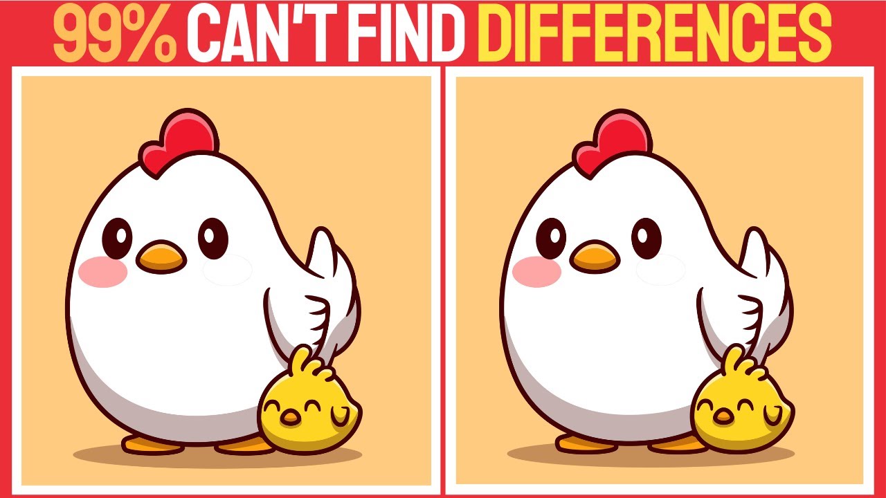 【Spot the difference】⚡️99% can't find differences!! | Find 3 Differences between two pictures