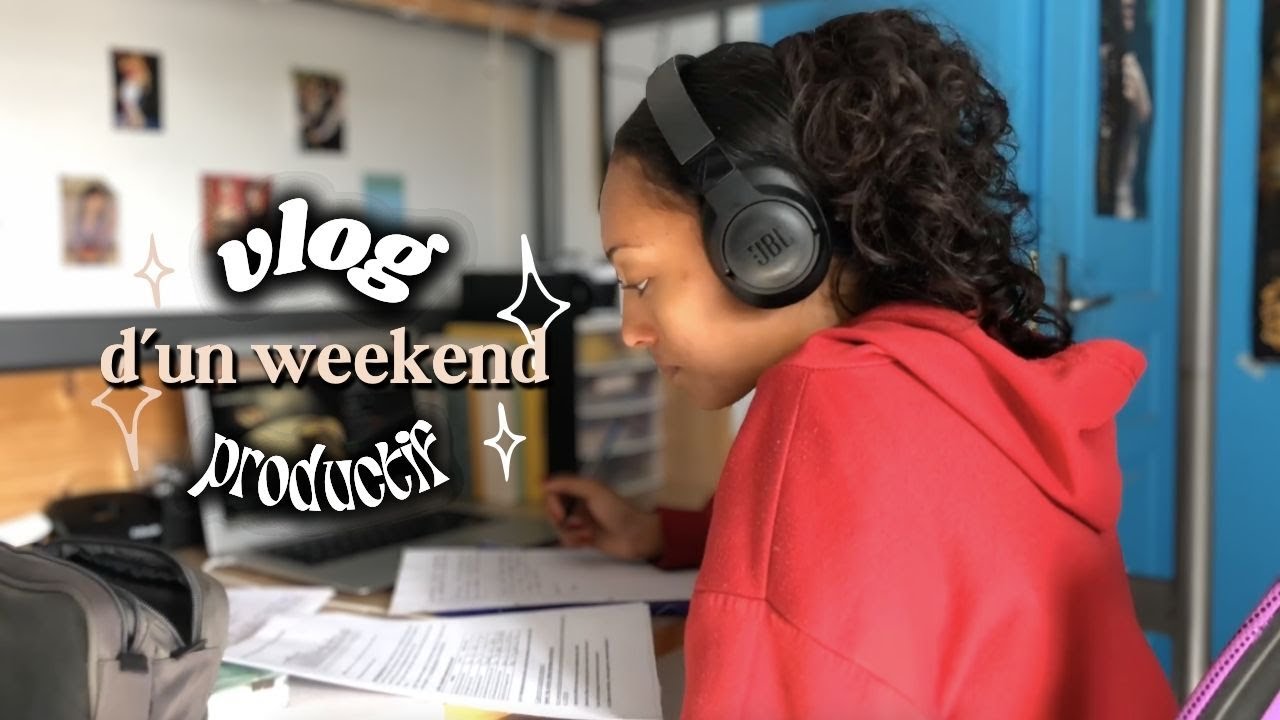 Vlog d'un weekend productif dans ma vie 👩🏽‍💻 (part 1)