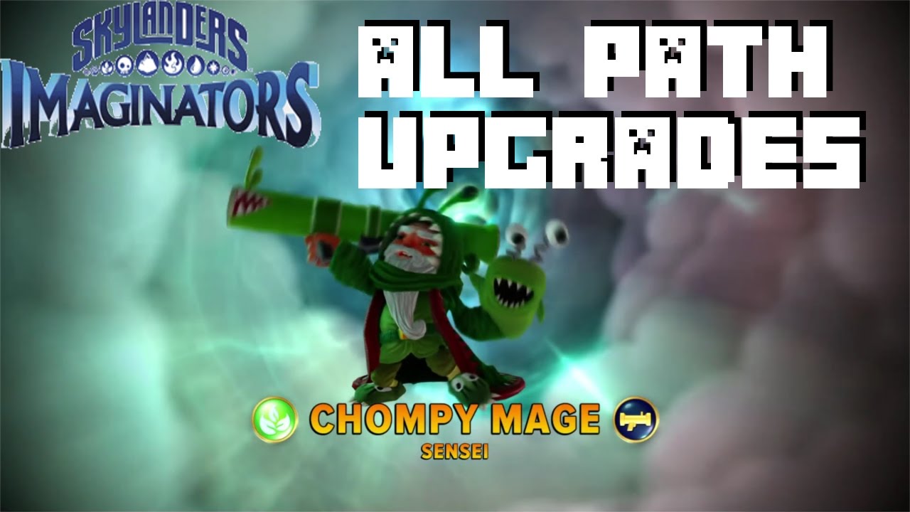 Chompy Mage Top and Bottom Upgrade Paths - Skylanders Imaginators 1080P