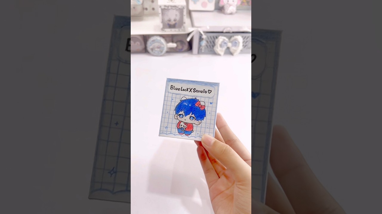 Blue lock x Sanrio blind box #bluelock #unboxing #sanrio #diy #artandcraft #blindbox #bachira