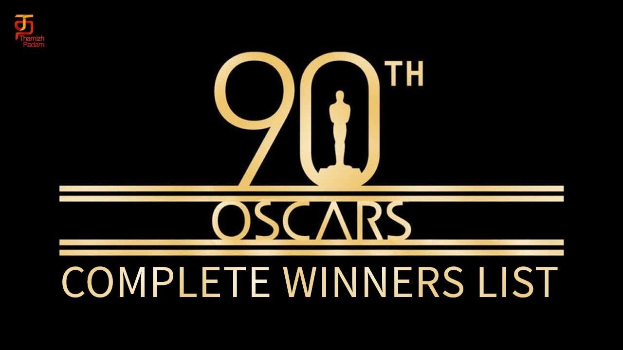 Oscars 2018 | Complete Winners List | Best film and actors at #OscarAwards | #Oscars90 |ThamizhPadam