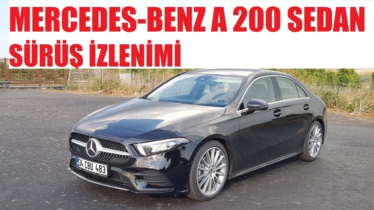 Direksiyonda // Yeni Mercedes-Benz A 200 Sedan test sürüşü