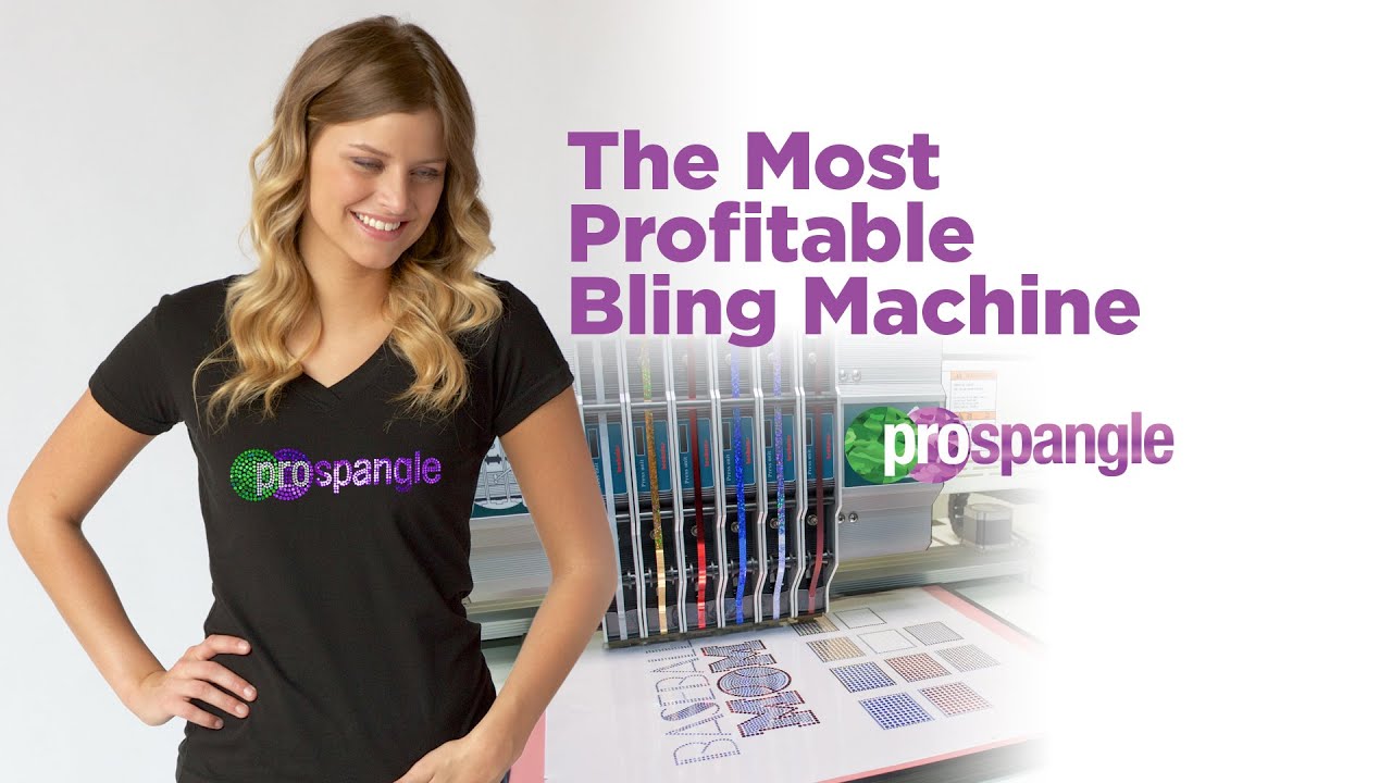 ProSpangle Live Online Demonstration | Most Profitable Bling Machine