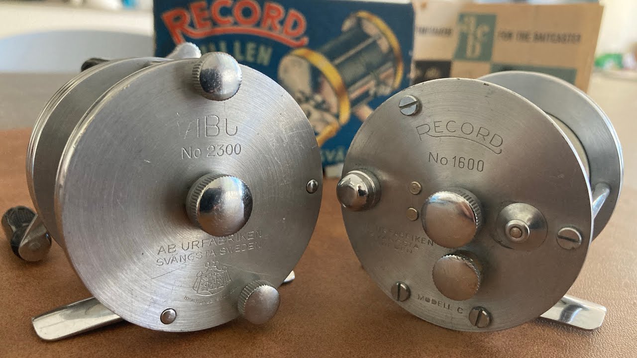ABU Record 2300 & 1600 Fishing Reels