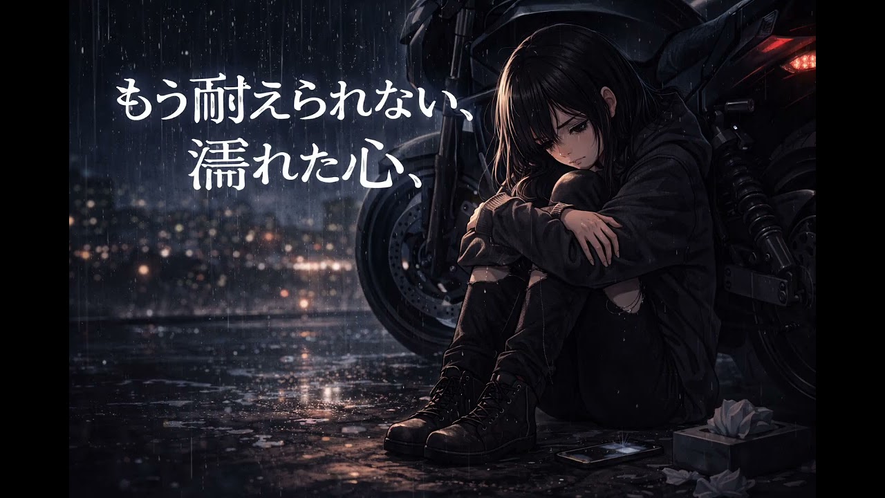 もう耐えられない、濡れた心 – Sad Lo-Fi Beats for Late Nights & Overthinking | Myu Music