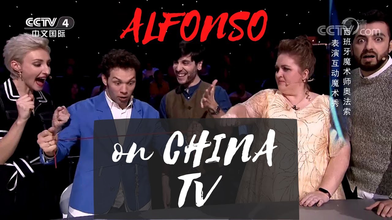 Alfonso RItuerto Magic ON CHINA TV